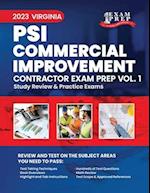 2023 Virginia PSI Commercial Improvement Contractor: Volume 1: Study Review & Practice Exams 