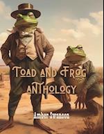 Toad And Frog Anthology: Coffee Table Book Decor Colorful 