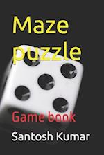 Maze puzzle : Game book 