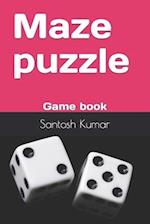 Maze puzzle : Game book 