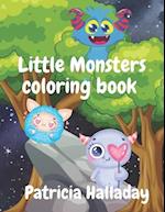 LIttle Monsters Coloring Book 