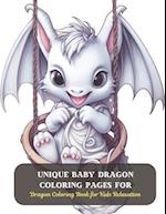 Unique Baby Dragon Coloring pages for: Dragon Coloring Book for Kids Relaxation 