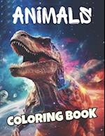 Animals: Coloring Book 