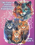 AI-"Cats: A Feline Coloring Expedition" 