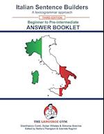 Italian Sentence Builders - Answer Book - Third Edition 
