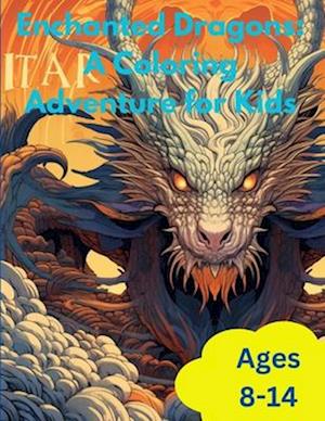 Enchanted Dragons: A Coloring Adventure for Kids