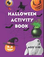 Halloween Activity book : Halloween Activity book for kids 