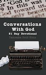 Conversations with God: 31 Day Devotional 