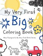 My Very First Big Coloring Book: Miss Finnogram's My Very First Book Series 