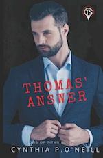 Thomas' Answer 