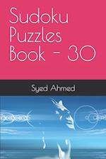 Sudoku Puzzles Book - 30 