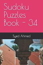 Sudoku Puzzles Book - 34 