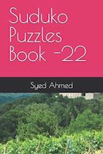 Suduko Puzzles Book -22 