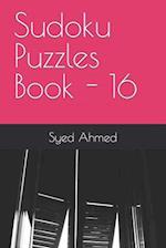 Sudoku Puzzles Book - 16 