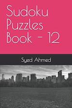 Sudoku Puzzles Book - 12 
