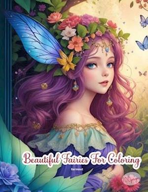 Beautiful Fairies Coloring Book