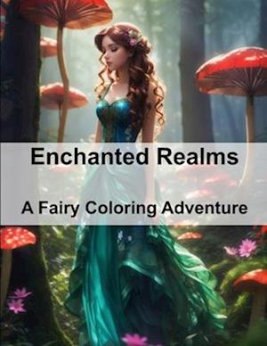 Enchanted Realms: A Fairy Coloring Adventure