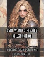 Game World Generator Deluxe - Black Label Edition 