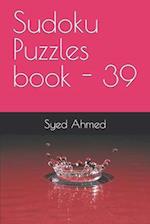 Sudoku Puzzles book - 39 