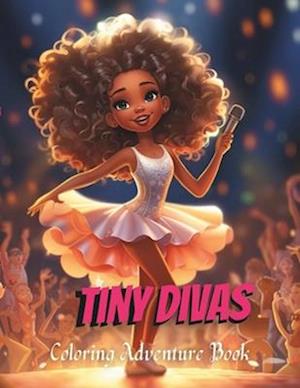 Tiny Divas Coloring Adventure Book