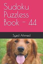 Sudoku Puzzless Book - 44 