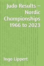 Judo Results - Nordic Championships 1966 to 2023 