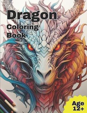 Dragons Coloring Book: Majestic Dragons