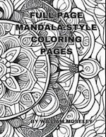 Full Mandala Style Pages 