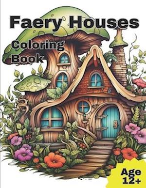 Faery house coloring book