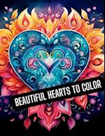 Beautiful Hearts to Color