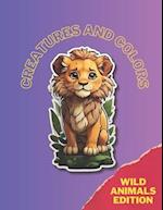 Creatures and colors: Wild animals edition 