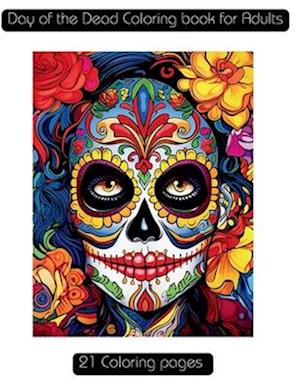 Day of the Dead Coloring book for Adults