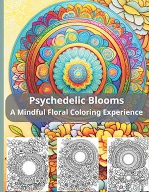 Psychedelic Blooms A Mindful Floral Coloring Experience