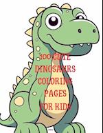 100 CUTE DINOSAURS COLORING PAGES 