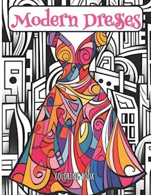 Coloring Book : Modern Dresses Through Picasso's Lens