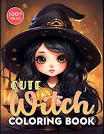 Cute Witch Coloring Book: Magical Moments with Whimsical Witches | A Fantastical Journey of Color 