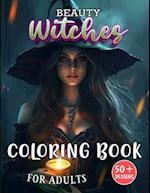 Beauty Witches Coloring Book for Adults