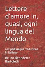 Lettere d'amore in, quasi, ogni lingua del Mondo