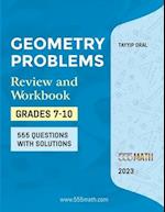 GEOMETRY PROBLEMS: 555 QUESTIONS AND SOLUTIONS 