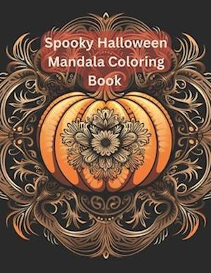 Spooky Halloween Mandala Coloring Book