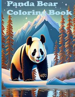 Panda Bear Coloring Book: 8,5 * 11 INCHES 100 PAGES SMALL SIZE