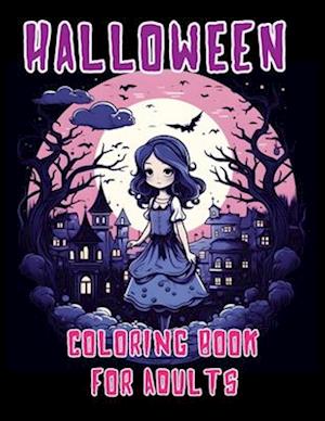 Halloween Coloring Book For Adults