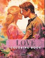 Love Coloring Book 