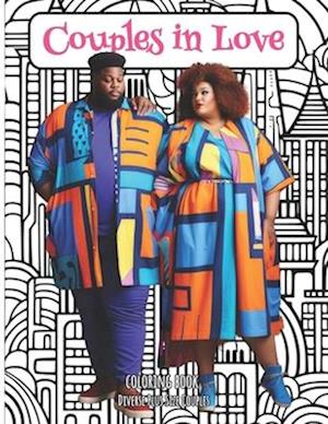 Coloring Book : A Picasso-Inspired Plus-Size Couples Adventure