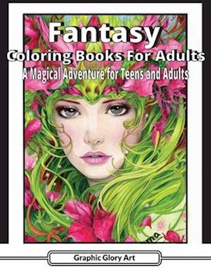 fantasy coloring books for adults