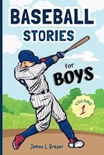 Baseball Stories for Boys - Volume 1