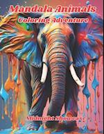 Mandala Animals Coloring Adventure 