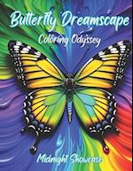 Butterfly Dreamscape Coloring Odyssey 