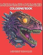 Mechasaurs Unleashed Coloring Book 