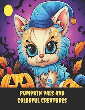 Pumpkin Pals and Colorful Creatures: Kids Halloween Fiesta, 50 pages, 8.5x11 inches